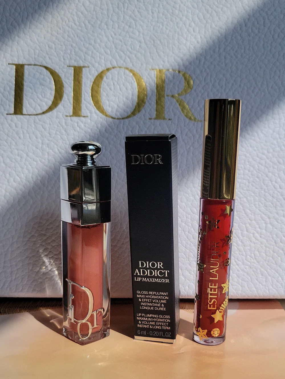 BUNDLE Dior + Estee Lauder  ( LIP GLOSS Full Size)
